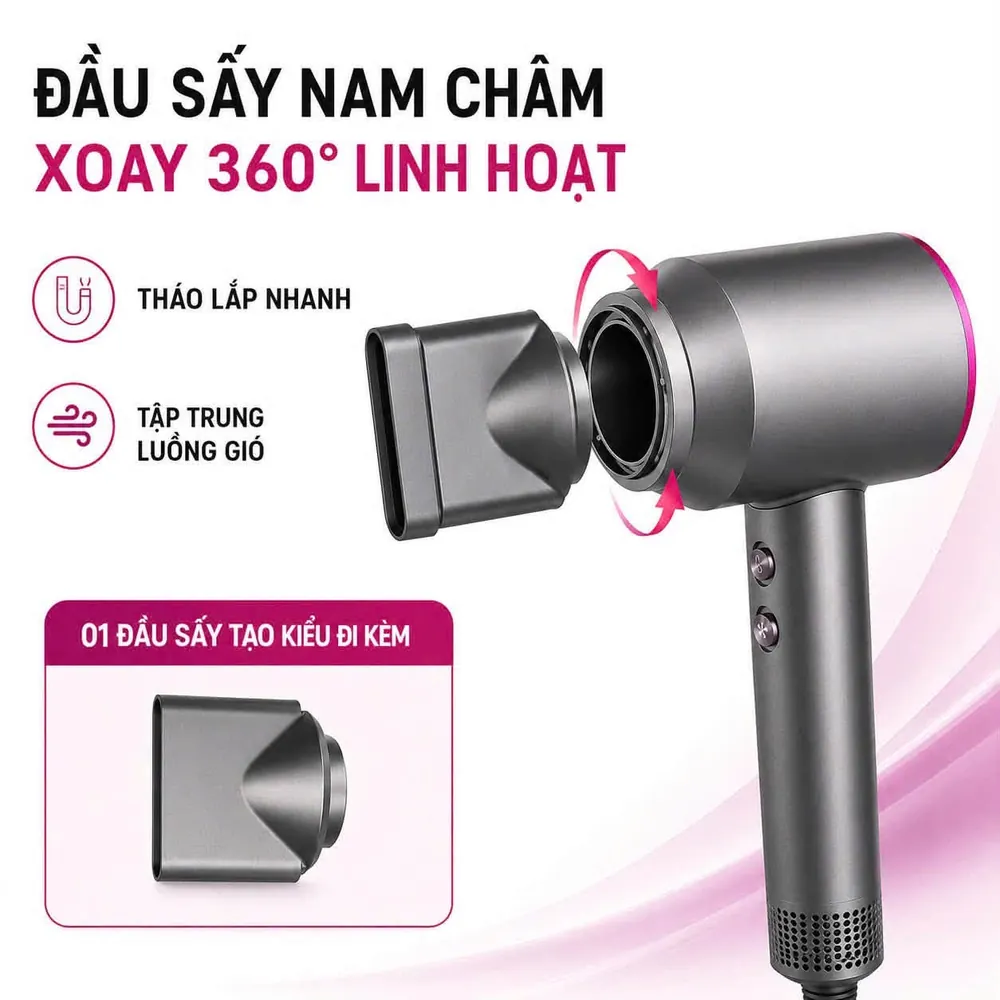 Đầu sấy nam châm